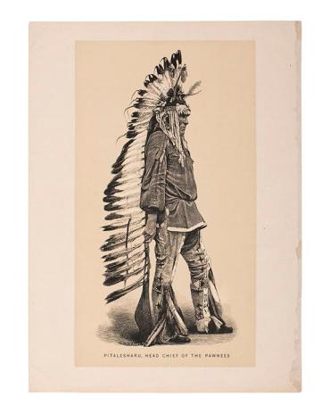 Pitalesharn, Head Chief of the Pawnees