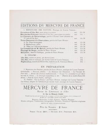 Trois chansons à la charcutière, no. 2