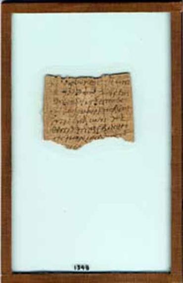 Oxyrhynchus Papyrus Fragment