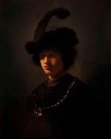 Young Man with a Plumed Hat