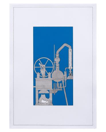 Steam Engine and Continuous Water Still (Connected), Plate 11, from Untitled portfolio