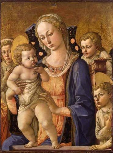 Madonna and Child with Saint John