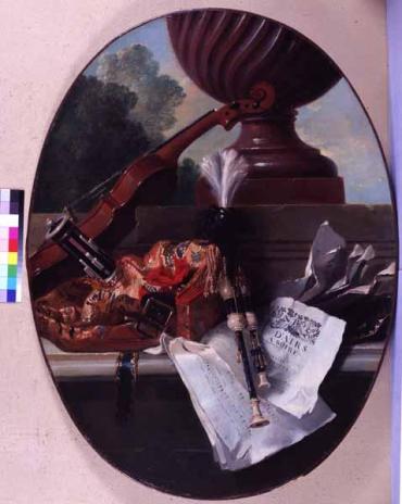 Still Life with Musette and Violin