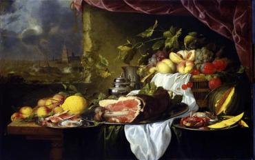 Still Life with a View of the Sea