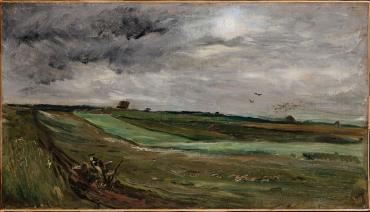 Auvers, Landscape with Plough