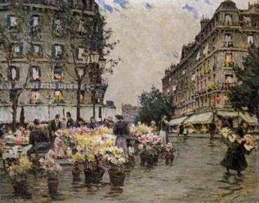 Flower Market, Paris