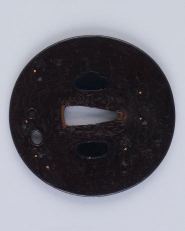 Sword Guard (Tsuba):  Waves