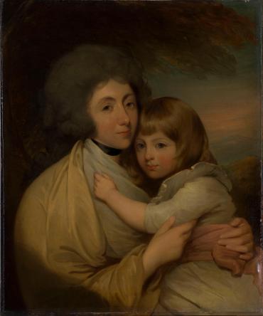 Mrs. Luke White and Her Son