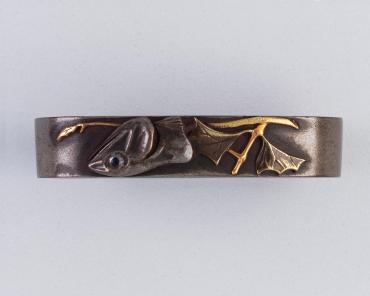 Fuchi: Fish’s Head and Ginkgo Leaves