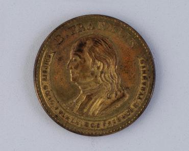 Medal Commemorating Benjamin Franklin