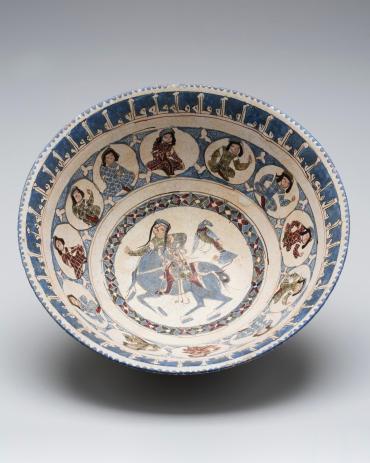 Bowl with Falconer