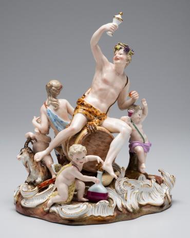 Bacchus figure from the Holland Service