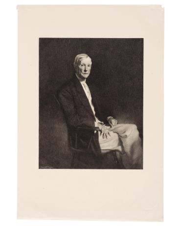 Portrait of John D. Rockefeller Sr. (after John Singer Sargent)
