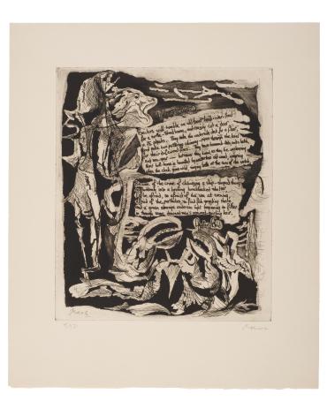 Underworld, from 21 Etchings and Poems