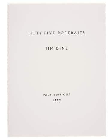 Fifty Five Portraits - Jim Dine
