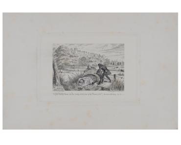 Sir John Thrown into the Muddy Ditch, from the portfolio The Life of Falstaff