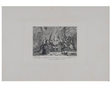 Sir John Discovering the Mrs. Ford..., from the portfolio The Life of Falstaff