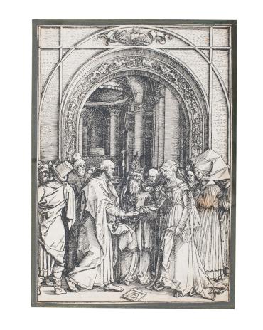 The Betrothal of the Virgin.  from The Life of the Virgin