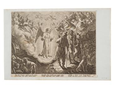 Annunciation to the Shepherds, from the series "Encomium Musices"