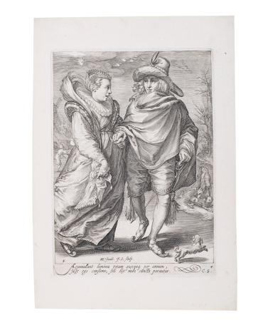 Winter (after Hendrik Goltzius) (from the Four Seasons)