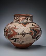 San Ildefonso Polychrome Storage Jar