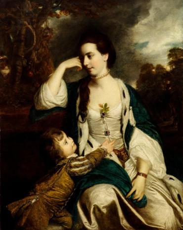 Henrietta Catherine Cholmley and Son