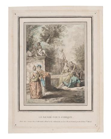 Le Rendé-Vous Comique (after Watteau)