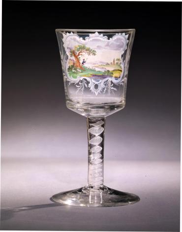 Goblet with a Landscape Vignette