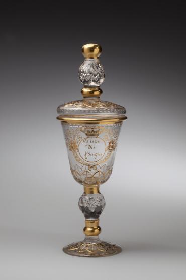 Goblet (Pokal) with “Hail to the Queen”