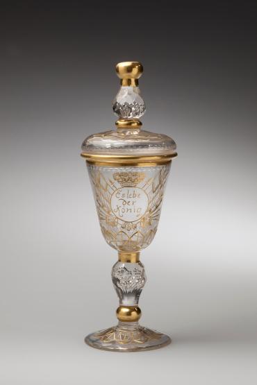 Goblet (Pokal) with "Hail to the King"