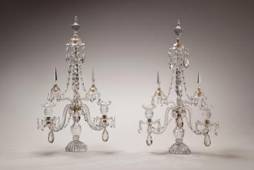 One of a Pair of Table Candelabra