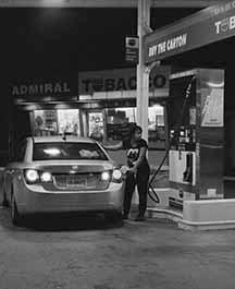 Shea and Zion departing Flint MI for Mississippi at 4 a.m. on June 25th, 2016 from the series: Flint is Family