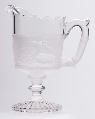 Footed Cream Pitcher