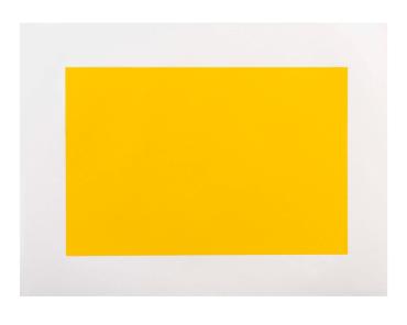 Untitled (Cadmium Yellow Light)