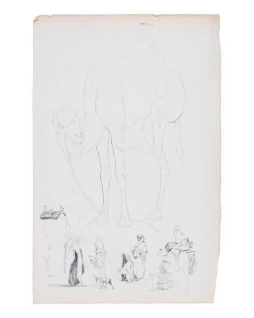 Sketches: Camel Scratching; Arabs