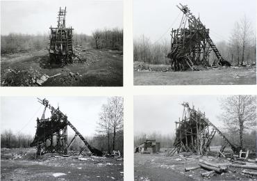Coal Tipple, Goodspring, PA, Four Views, 1975