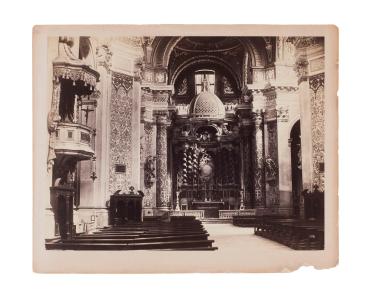 Interior of the Church of the Jesuits, Venice
(Venezia. Interno della Chiesa dei Gesuiti.)
