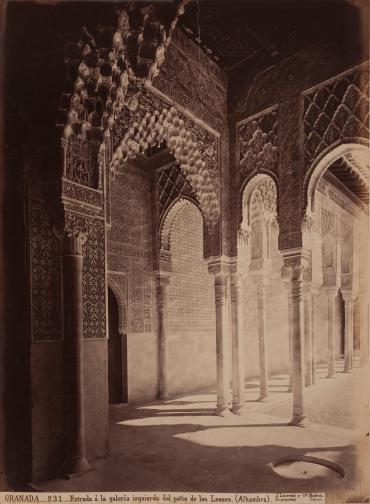 Entrance to the Court of Lions, Alhambra, Granada