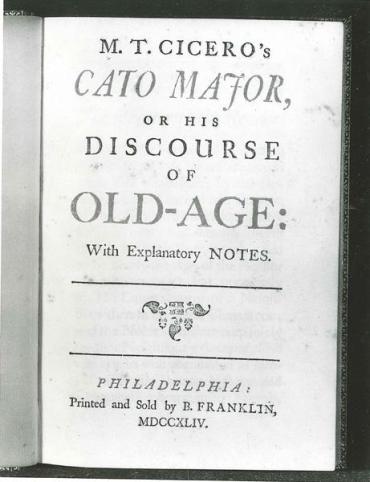M. T. Cicero's Cato Major, or His Discourse of  Old-Age: With Explanatory Notes