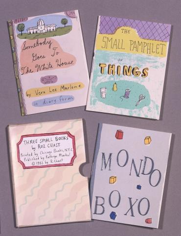 Three Small Books: Mondo Boxo. The Small Pamphlet of Things. Somebody Goes to the White House, by Vera Lee Marlone, in Diary Form