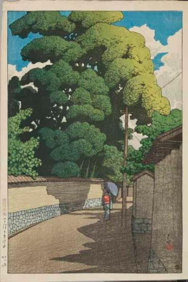 Shimohonda Town, Kanazawa, from “Souvenirs of Travel, Second Series” 
