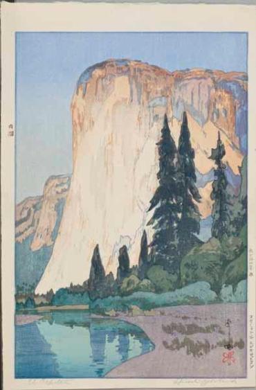 El Capitan, Yosemite Valley, from “The United States” 
