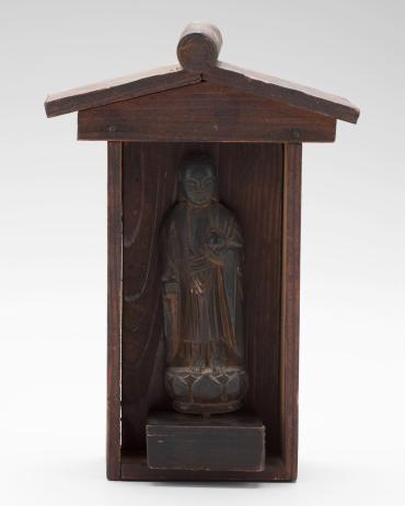 Small Shinto shrine with Jizo Bosatsu