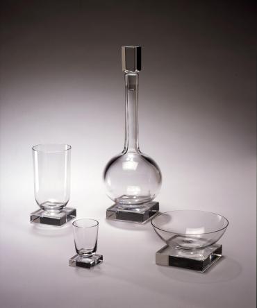 Modern American Decanter and Stopper