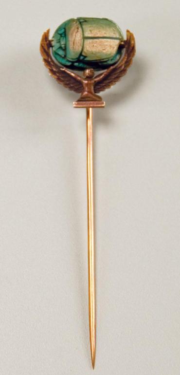 Scarab - gold stickpin