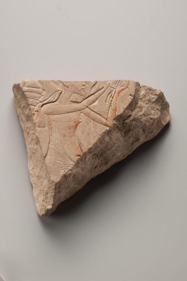 Fragment of a Relief: Nefertiti Offering to the Aten