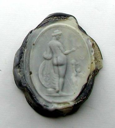 Fragment of Cameo glass
