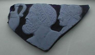 Fragment of cameo glass