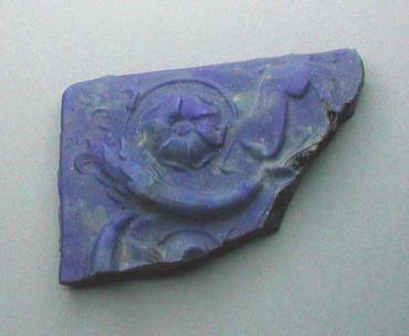 Fragment of Cast Glass