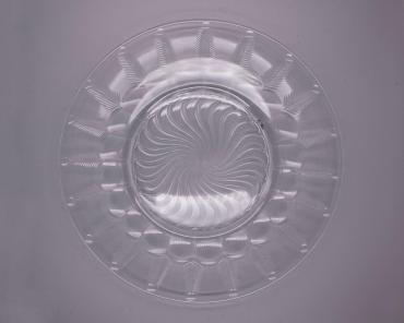 Libbey cut glass plate